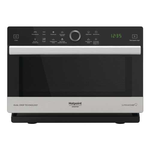 Микроволновая печь с грилем и конвекцией Hotpoint-Ariston MWHA 338 IX silver в Технопарк