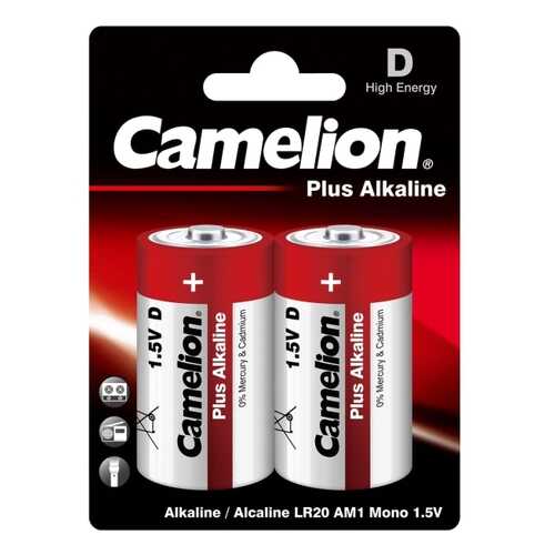 Батарейка Camelion LR20 Plus Alkaline BL-2 2 шт в Технопарк