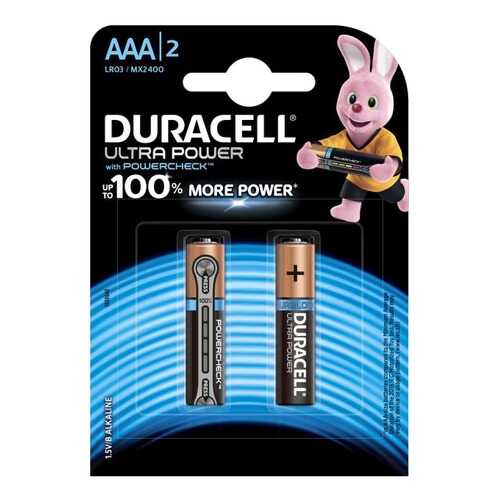 Батарейка DURACELL UltraPower LR03/2BL 2 шт в Технопарк