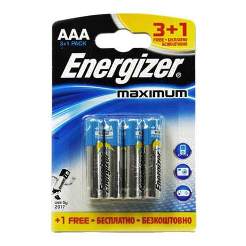 Батарейка Energizer Maximum 1451270 4 шт в Технопарк