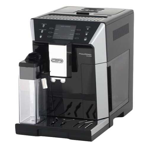 Кофемашина автоматическая DeLonghi PrimaDonna Class ECAM 550.55.SB Silver/Black в Технопарк