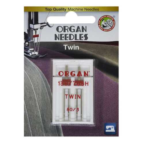 Иглы Organ двойные 2-80/3 Blister в Технопарк