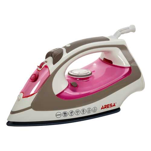 Утюг Aresa AR-3106 White/Pink/Grey в Технопарк