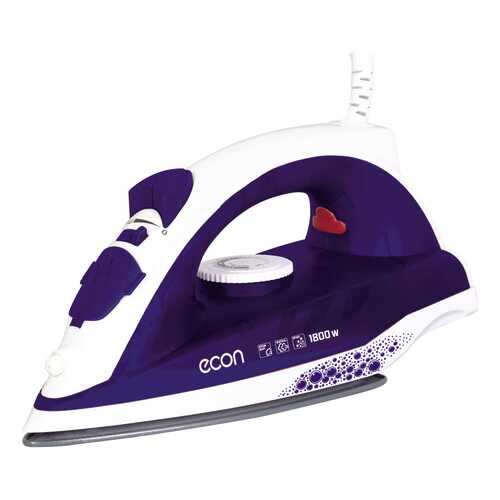 Утюг ECON ECO-BI1801 White/Purple в Технопарк