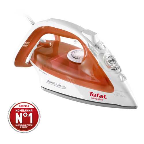 Утюг TEFAL FV3952E0 Orange в Технопарк