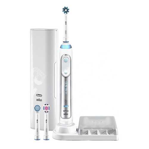 Электрическая зубная щетка Braun Oral-B Genius Genius 8000 (D701.535.5XC) White в Технопарк