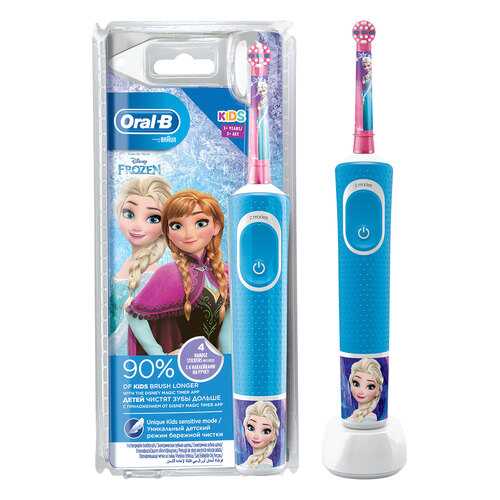 Электрическая зубная щетка Braun Oral-B Vitality Kids D100.413.2K Frozen в Технопарк