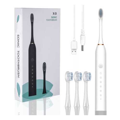 Электрическая зубная щетка Sonic Toothbrush X-3 White в Технопарк