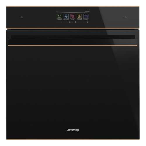 Встраиваемый электрический духовой Smeg SFP6606WSPNR Black в Технопарк