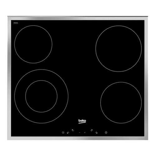 Встраиваемая варочная панель электрическая Beko HIC 64402 X Black в Технопарк