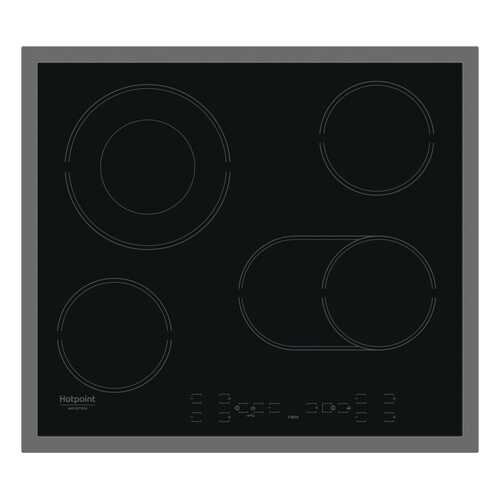 Встраиваемая варочная панель электрическая Hotpoint-Ariston HR 616 X Black в Технопарк