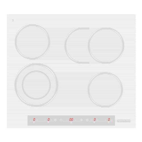 Встраиваемая варочная панель электрическая Zigmund & Shtain CNS 259.60 WX White в Технопарк