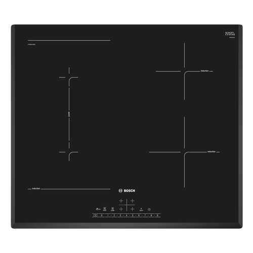 Встраиваемая варочная панель индукционная Bosch PVS651FB5E Black в Технопарк