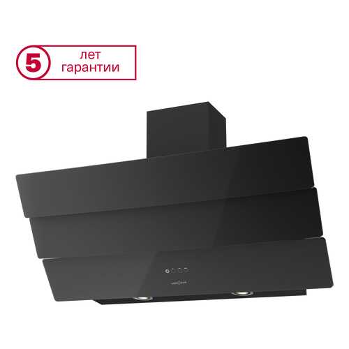 Вытяжка наклонная Krona Inga 900 sensor Black в Технопарк